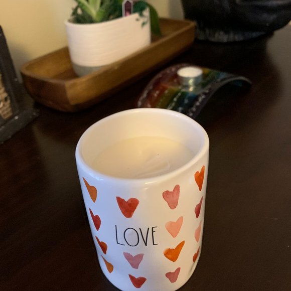 Rae Dunn Love Candle, Rae Dunn Candle, Heart Candle, Valentine's Day Candle - Picture 2 of 2
